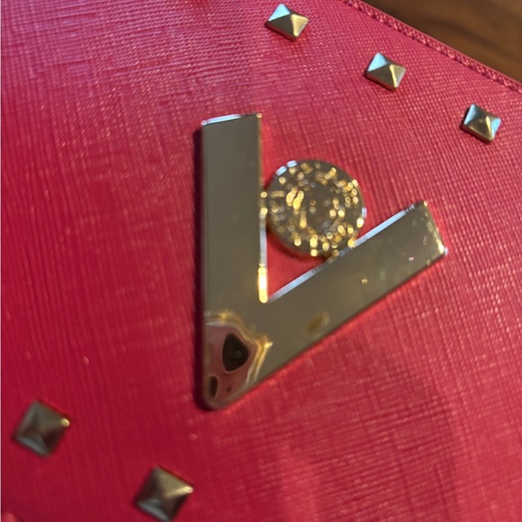 NWT! Valentino Hot Barbie Pink Studded Crossbody camera Bag - Picture 4 of 11